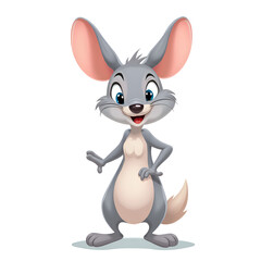 Obraz premium Meet the cheerful character who brings joy to every adventure in the whimsical woods , digital illustration of character design concept.