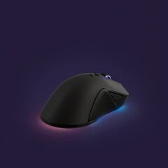 Ergonomic Wired Gaming Mouse with RGB Lighting