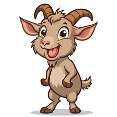 Fototapeta premium A playful character embodies the spirit of joy and curiosity in a vibrant world, digital illustration of character design concept.