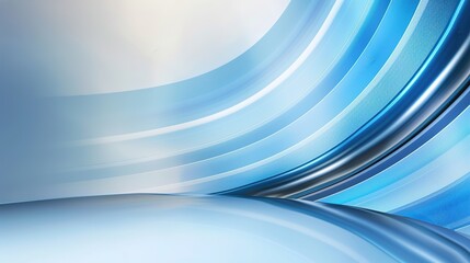 Curved Line Display Stand Background - a sleek and modern visual. The curved lines create a stylish and dynamic presentation.