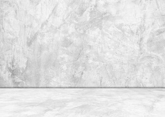 Wall background white grey studio floor kitchen table platform room gray cement mockup Scene light shadow backdrop concrete place product empty loft workshop shelf bg minimal display concrete