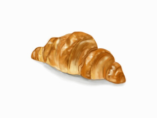 パリッと焼けたリアルなクロワッサン