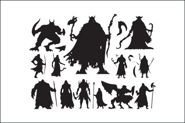 Naklejka premium Ghost Silhouette Vector | Black Ghost SVG | Halloween Clipart PNGSpooky Ghost SVG Cut File | Creepy Ghost Silhouette | Halloween DesignBlack Ghost Vector | Scary Ghost Silhouette | Haunted Hallowe