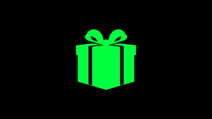 Festive 3D Gift Box Icon: Red Ribbon, Blue Wrapping, Isolated Transparent Background &ndash; Perfect for Celebrations, Holidays, Birthdays, and Christmas Advertising Illustrations