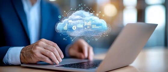 Digital cloud computing solutions and data analytics tools for small and medium sized enterprises to improve financial management reporting and strategic decision making