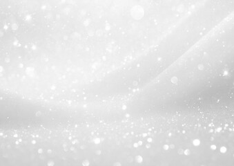 綺麗な白いキラキラ背景
