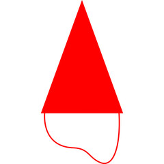 Obraz premium Happy birthday single vector icon