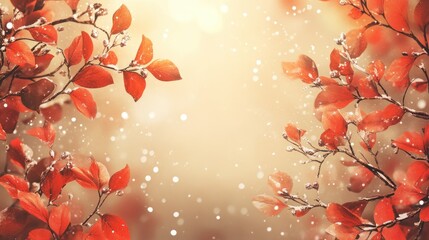 Seasonal Event Background Featuring Welcoming Text for March Celebrations