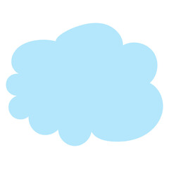 set of cloud icons vector illustration
