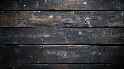 Obraz premium Rustic wooden plank background featuring a dark wood texture ideal for use in various design projects