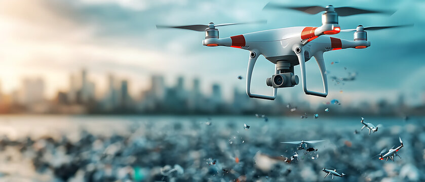 IoTbased waste management system drones and sensor