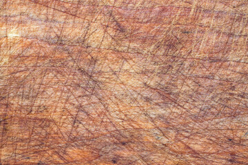 Texture of scratched worn wood close-up. Old wooden surface.