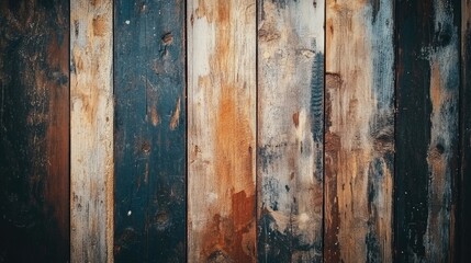 Weathered Wood Plank Texture for a Vintage Background