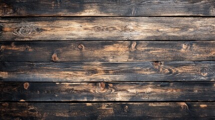 Weathered Wood Plank Texture for a Vintage Background
