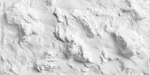Naklejka premium Natural snow texture. Snowy ground. Winter background with snow patterns. Closeup top view.