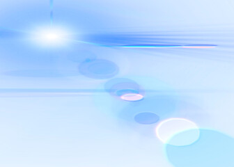 Ethereal Light Burst Lens Flare