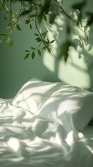 Bed isolated on cute background