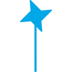 Happy birthday single vector icon