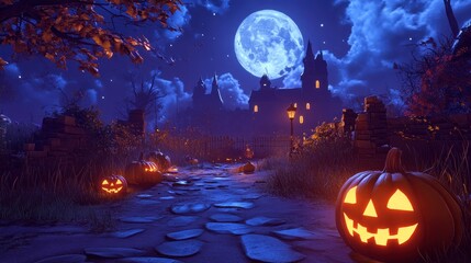 Spooky Halloween Night