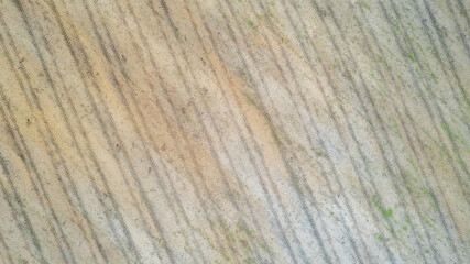 Breathtaking aerial view of lush agricultural fields beautifully showcasing vibrant patterns and rich textures