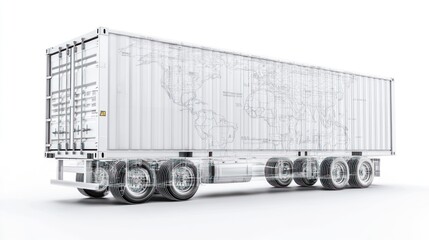 Explore the impact of double exposure on cargo container visualization