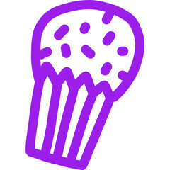 Happy birthday single vector icon