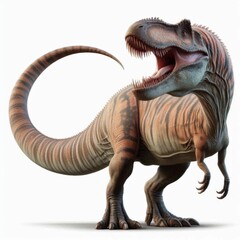 Fototapeta premium Anteosaurus isolated on a white background 1