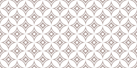 Vector abstract seamless pattern. Beige ornament for decor, tiles, wallpaper, flooring.
