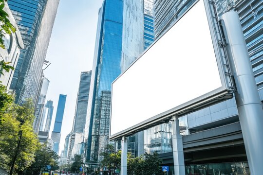 Urban layout promotional screen design