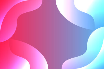 Pink And Blue Abstract Background Style