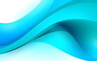 Abstract Blue Wave Design with Smooth Curves and Gradient Flow