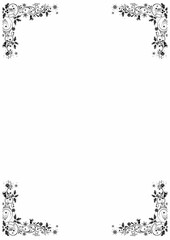 Christmas frame with festive decorations like holly, snowflakes, ornaments, and pine branches, perfect for holiday cards and invitations. Bright, cheerful, red and green theme, ideal for seasonal cele