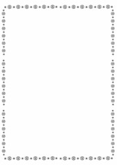 Christmas frame with festive decorations like holly, snowflakes, ornaments, and pine branches, perfect for holiday cards and invitations. Bright, cheerful, red and green theme, ideal for seasonal cele