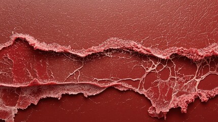 Closeup of scar tissue from infection, symbolizing longlasting health risks