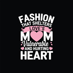 mothers day love mom t shirt design