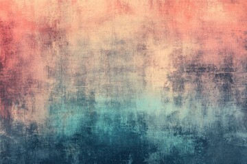 Obraz premium Elegant rustic hue-drenched aged backdrop showcasing rosewood, aqua, and charcoal tones. Distressed surface provides space for text or images, ideal for greeting cards or art prints