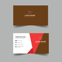 Modern Creative Corporate Business Card Design