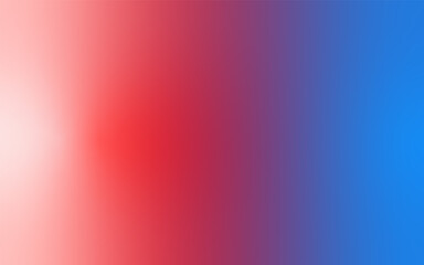 Soft Gradient Abstract Background: Minimalist Blend of Blue and Soft Red Tones