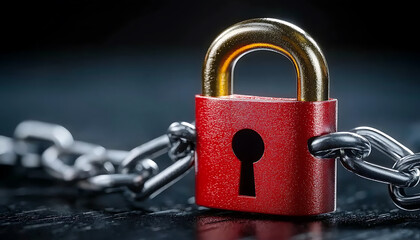 Enhance your cyber threat monitoring with effective security measures and lock icon significance