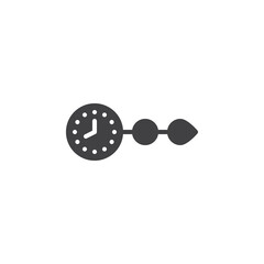 Chronology timeline vector icon