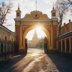 Petrovsky Gate, Fortress, Saint Petersburg