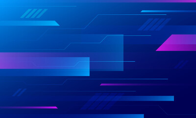 Abstract blue technology background. Eps10 vector