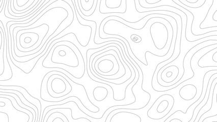 topographic map line pattern background outdoor travel gps landscape outline banner