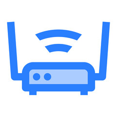 Router icon. router, wifi, modem, network, internet, connection, broadband, wireless, device, signal. Vector icon illustration