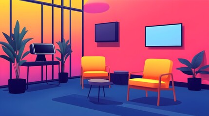 Modern Living Room Interior Design