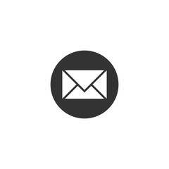 Envelope Mail icon isolated on transparent background