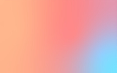 Soft Gradient Abstract Background: Minimalist Blend of Blue and Soft Red Tones