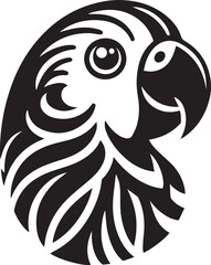 Fototapeta premium simple parrot vector