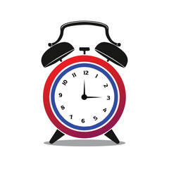 vintage-style alarm clocks vector illustration for creative timekeeping designs