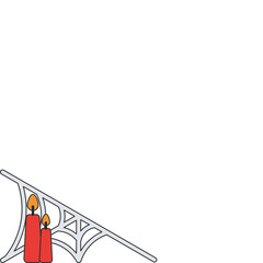 Obraz premium Halloween Corner